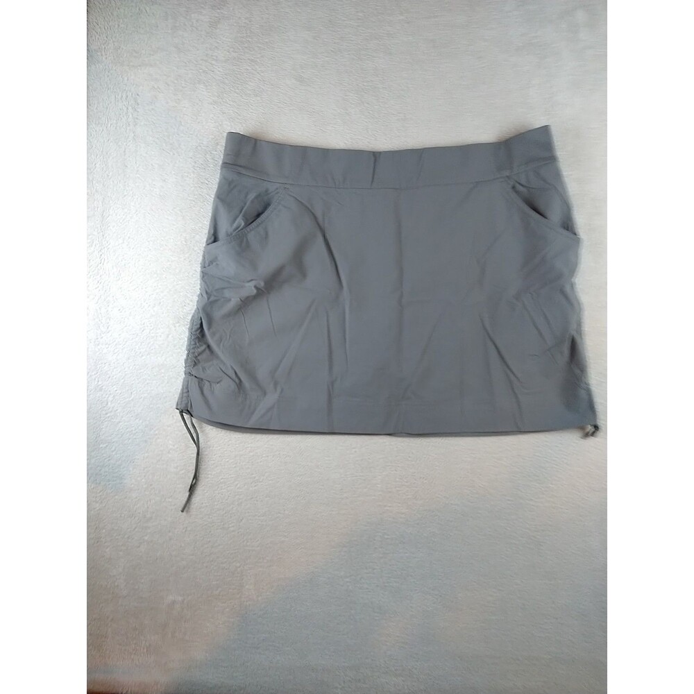 Columbia Anytime Skort Women's XXL 2XL Gray Casual Nylon Side Cinch Active - Picture 2 of 14